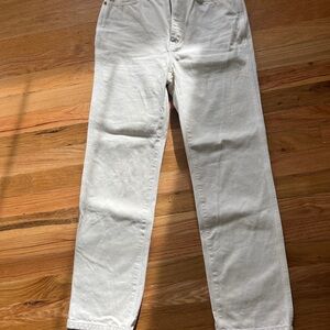 Khaite High Rise Straight Leg Jean